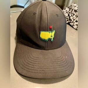 Augusta National Golf Club Black Masters Hat - Mesh Back